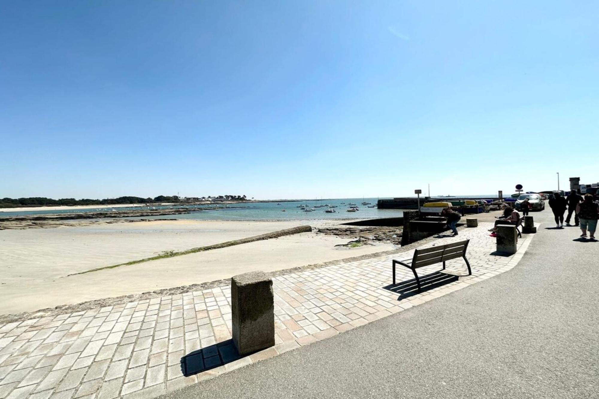 Maison De Pecheur Atypique Les Pieds Dans L'Eau Villa Ploemeur Exterior foto