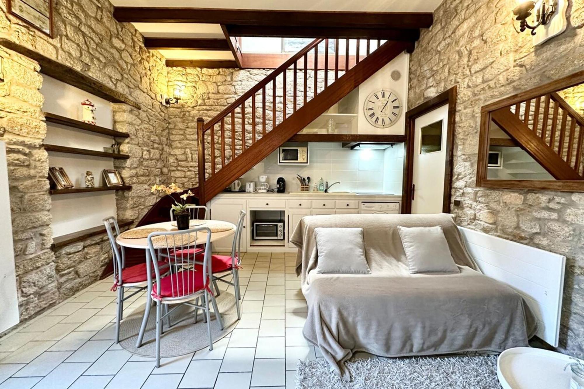 Maison De Pecheur Atypique Les Pieds Dans L'Eau Ploemeur Exterior foto